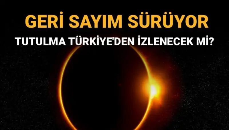 Eylül'deki Güneş Tutulması Türkiye'den Görülebilecek Mi?