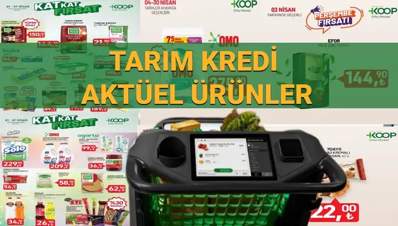 Tarım Kredi Marketleri'nden Nisan Ayına Özel İndirim Fırsatları!
